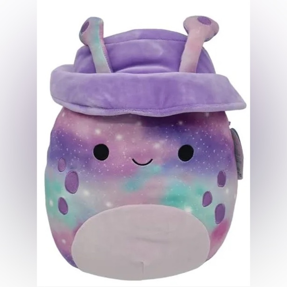 Squishmallows daxxon purple alien space plush